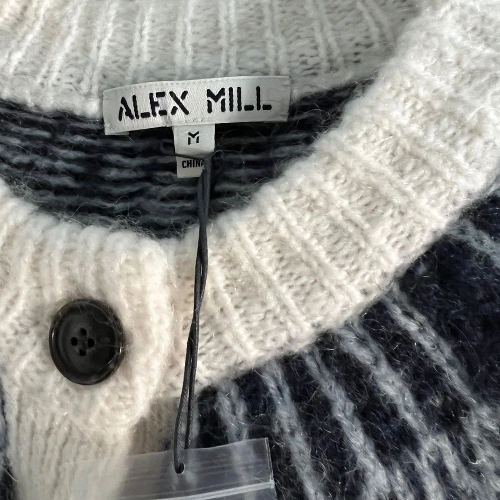 Alex Mill fair isle cardigan - Picture 4 of 7